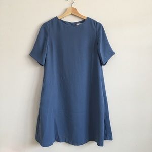 MOVE SALE! Uniqlo Deep Blue Shift Dress